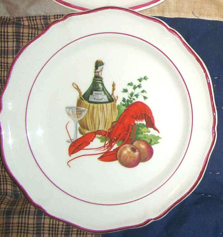SDQ6 Canape Plate by St Amand-1