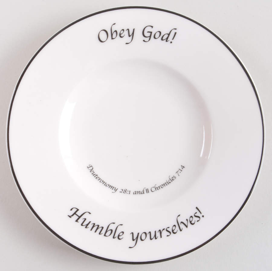 Patriotic Collection Bread & Butter Plate by Feed on the Word-1