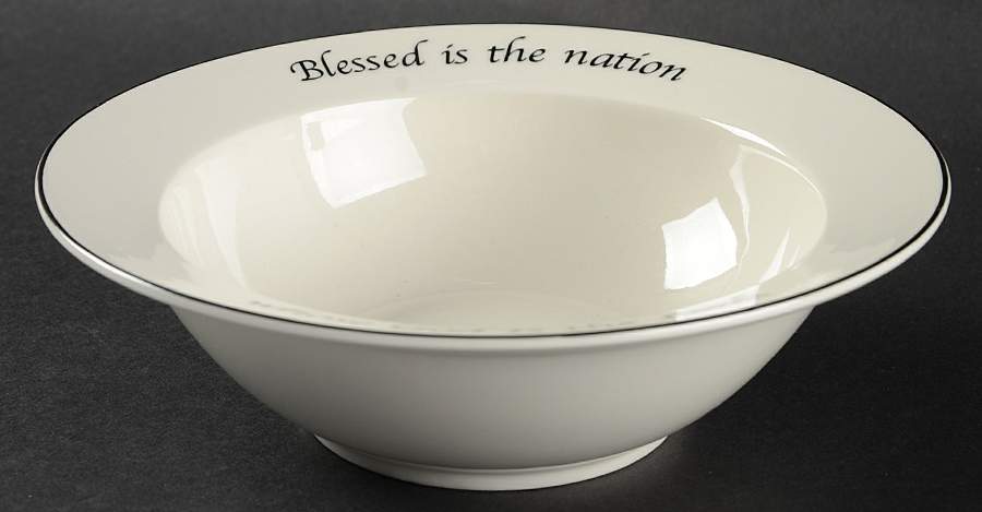 Patriotic Collection Soup/Cereal Bowl by Feed on the Word-1