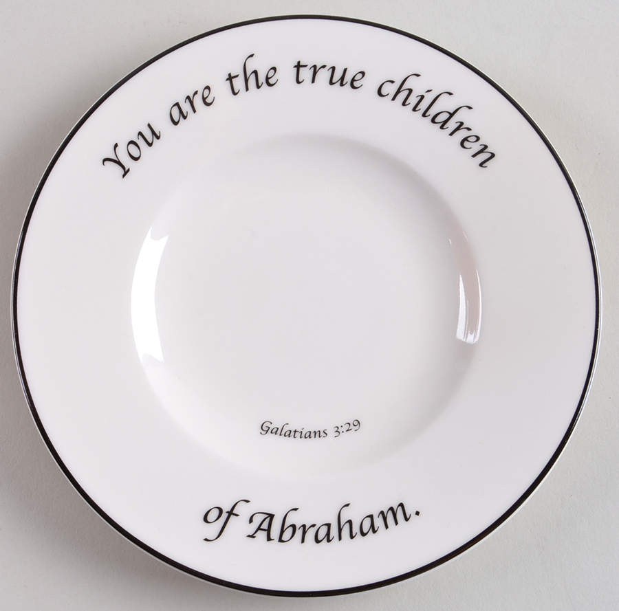 God's Promise Collection Bread & Butter Plate by Feed on the Word-1