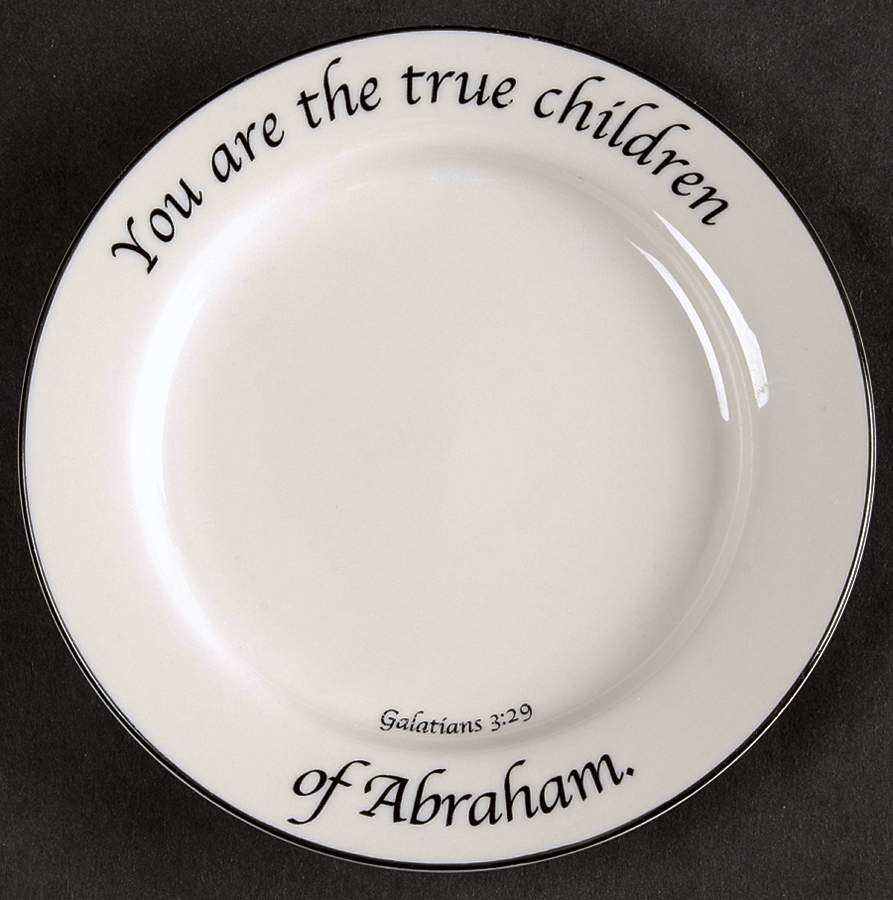 God's Promise Collection Bread & Butter Plate by Feed on the Word-1