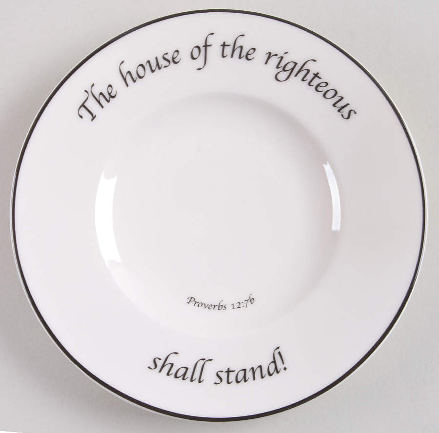 Family & Children Collection Bread & Butter Plate by Feed on the Word-1
