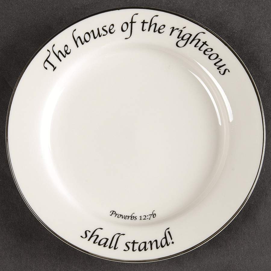 Family & Children Collection Bread & Butter Plate by Feed on the Word-1