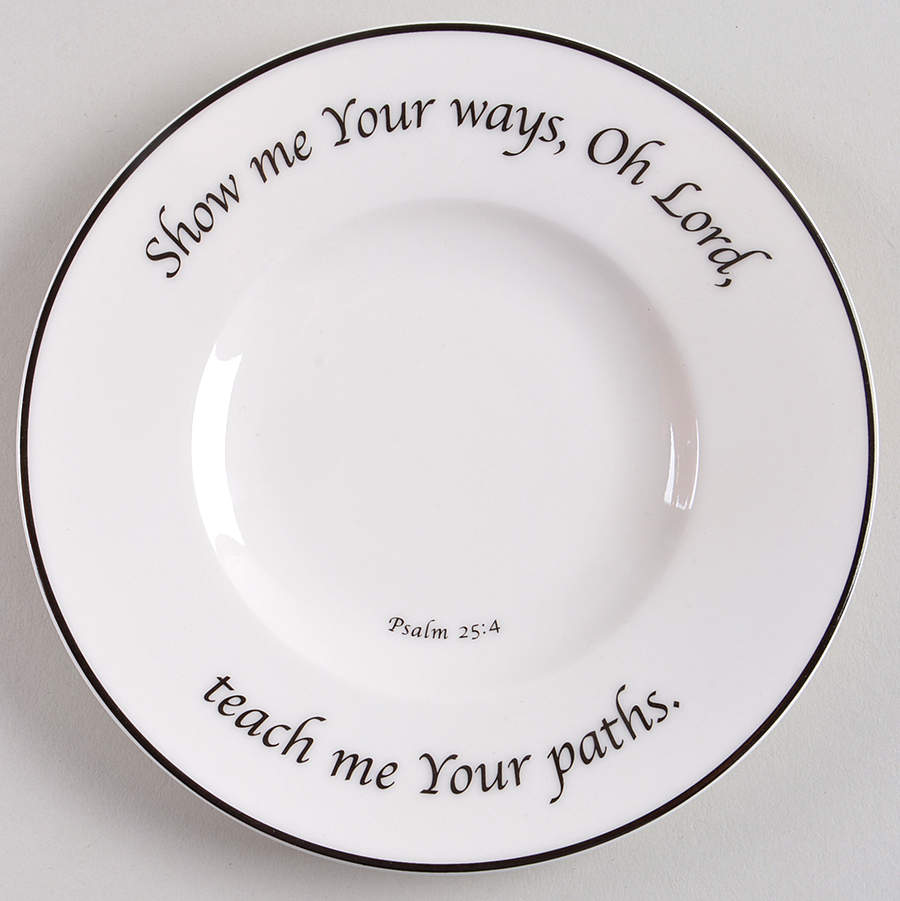 Psalms Collection Bread & Butter Plate by Feed on the Word-1