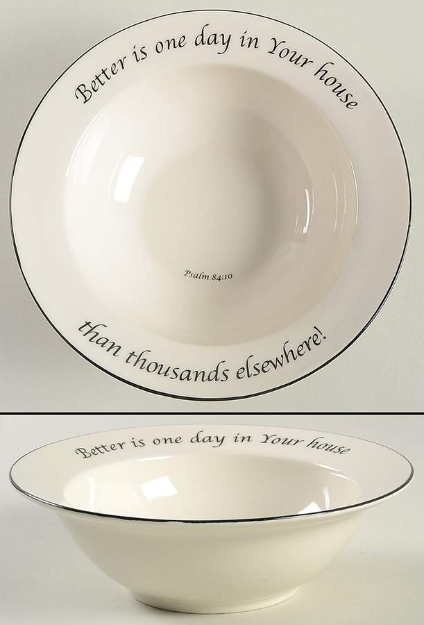Psalms Collection Soup/Cereal Bowl by Feed on the Word-1
