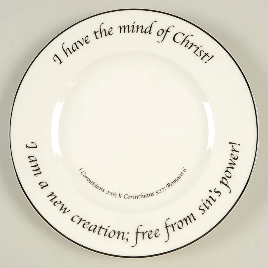 Identity Collection Salad Plate by Feed on the Word-1