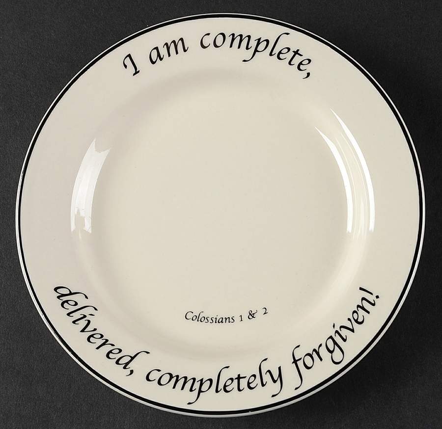 Identity Collection Bread & Butter Plate by Feed on the Word-1