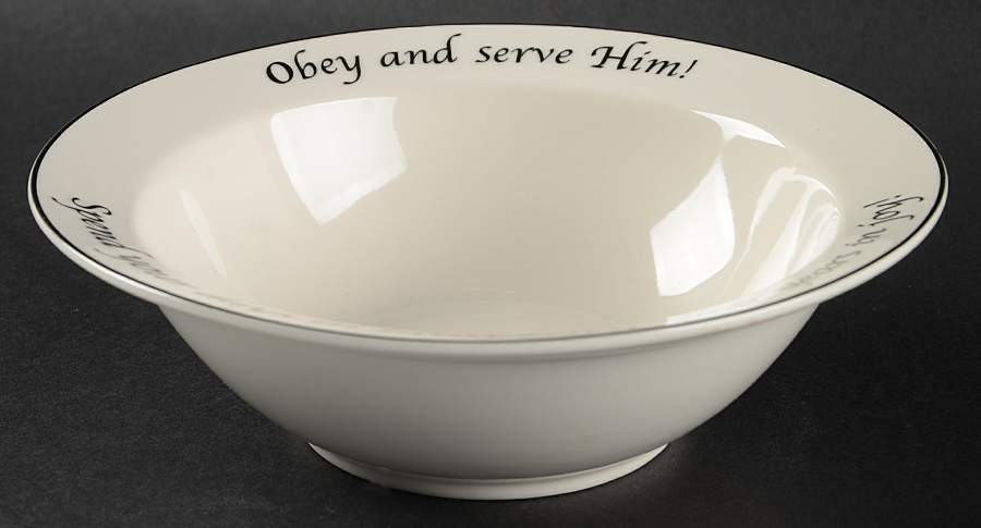 Prosperity Collection Soup/Cereal Bowl by Feed on the Word-1