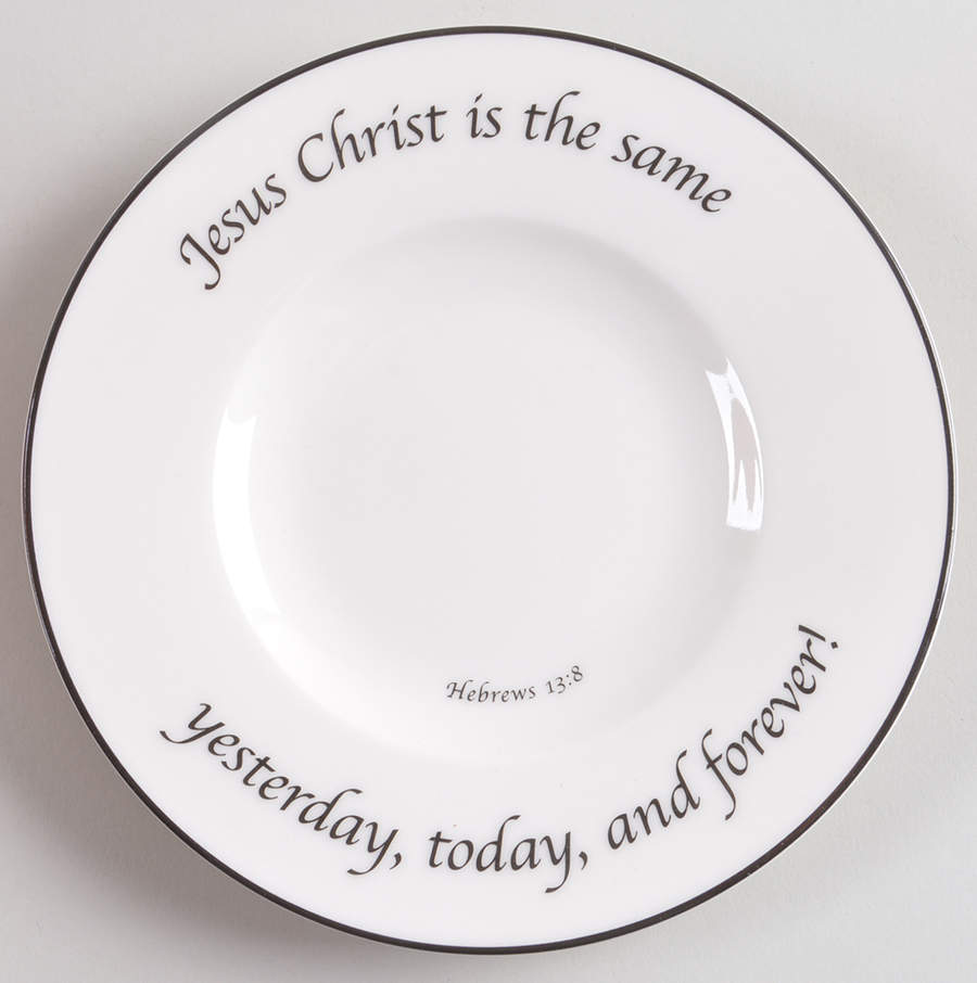 Health & Healing Collection Bread & Butter Plate by Feed on the Word-1