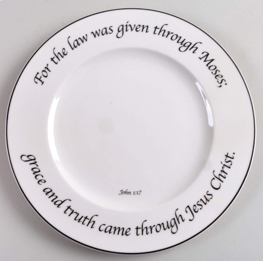 Grace Collection Dinner Plate by Feed on the Word-1