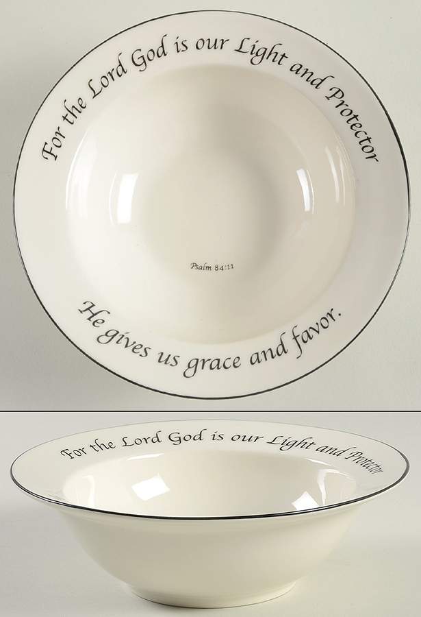 Grace Collection Soup/Cereal Bowl by Feed on the Word-1