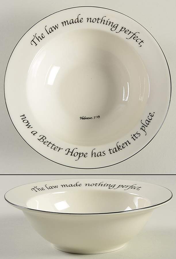 Hope Collection Soup/Cereal Bowl by Feed on the Word-1