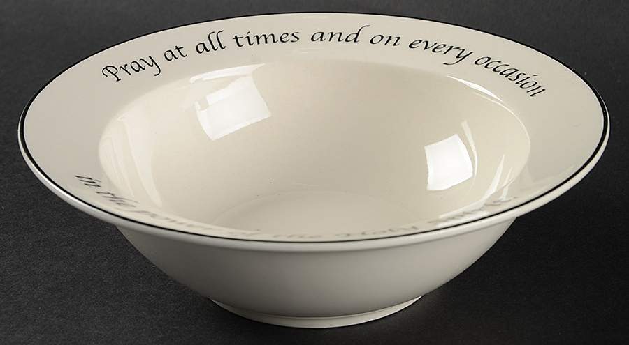Prayer Collection Soup/Cereal Bowl by Feed on the Word-1