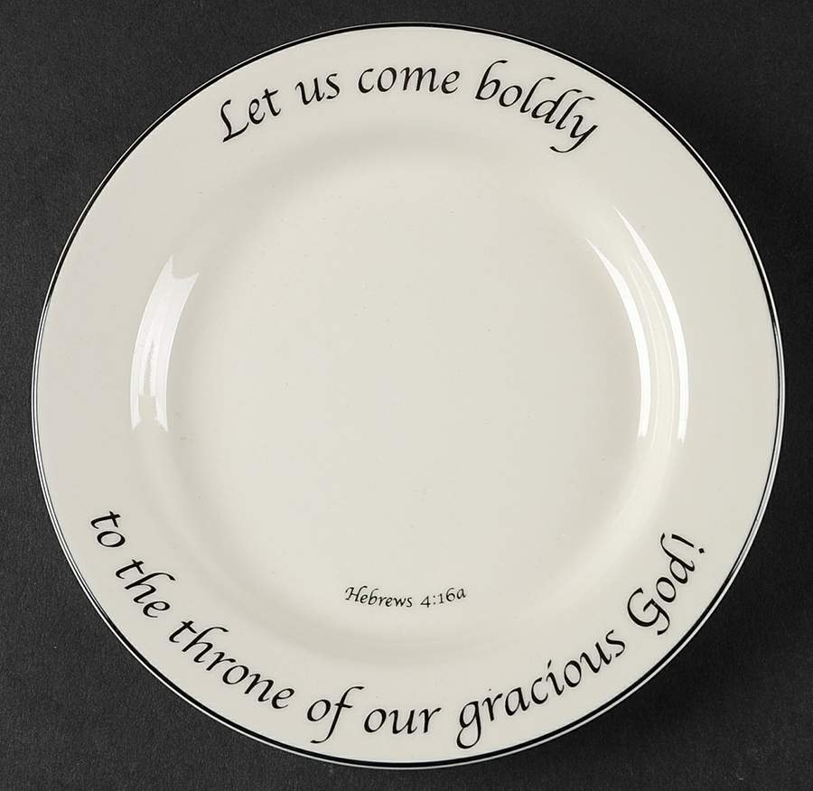 Prayer Collection Bread & Butter Plate by Feed on the Word-1