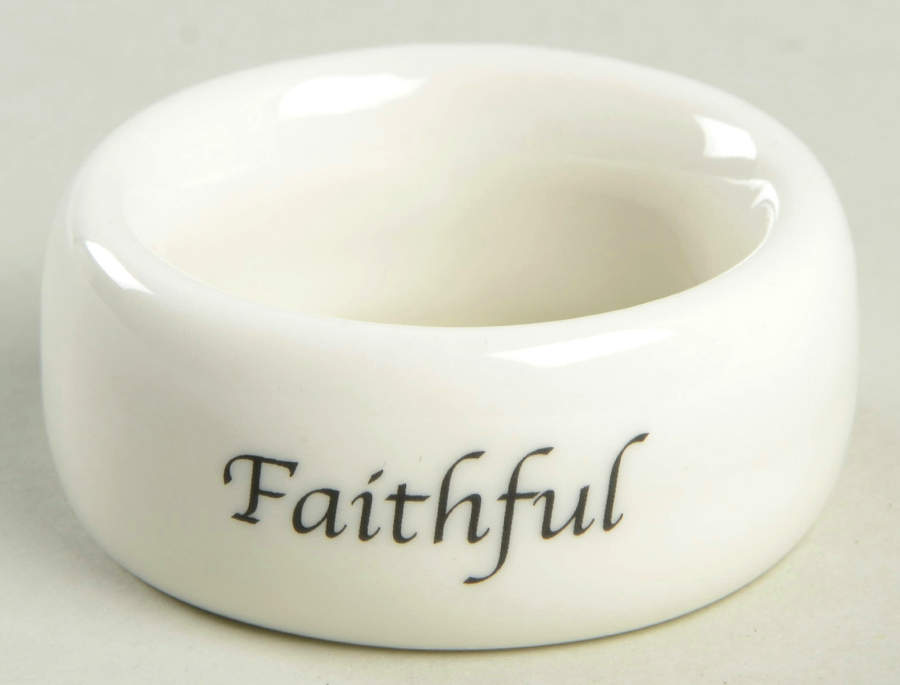Serveware Napkin Ring by Feed on the Word-1