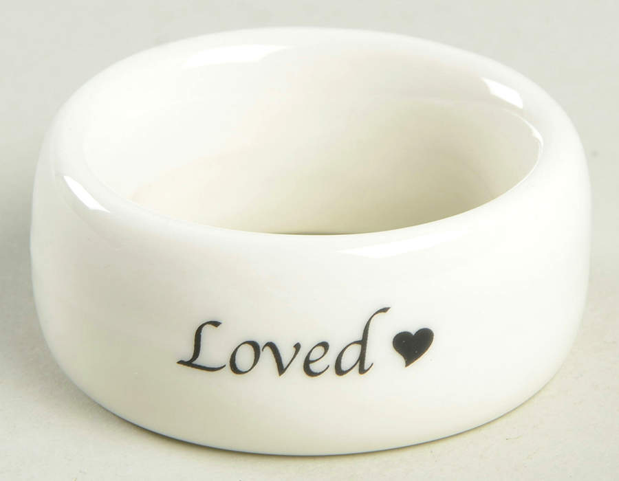 Serveware Napkin Ring by Feed on the Word-1
