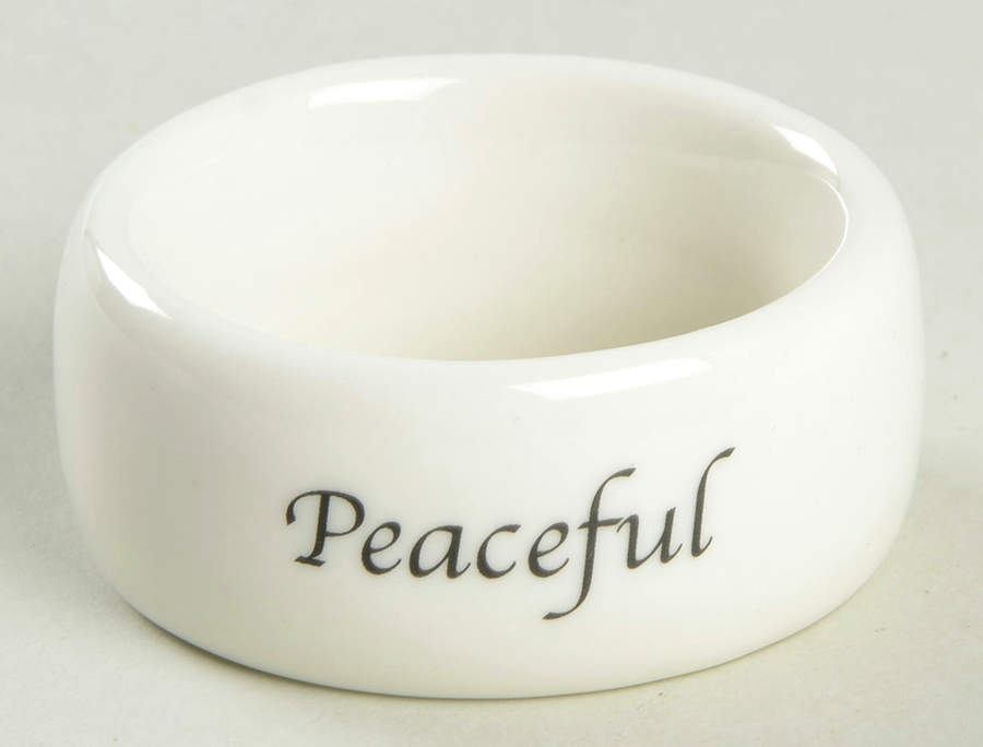 Serveware Napkin Ring by Feed on the Word-1