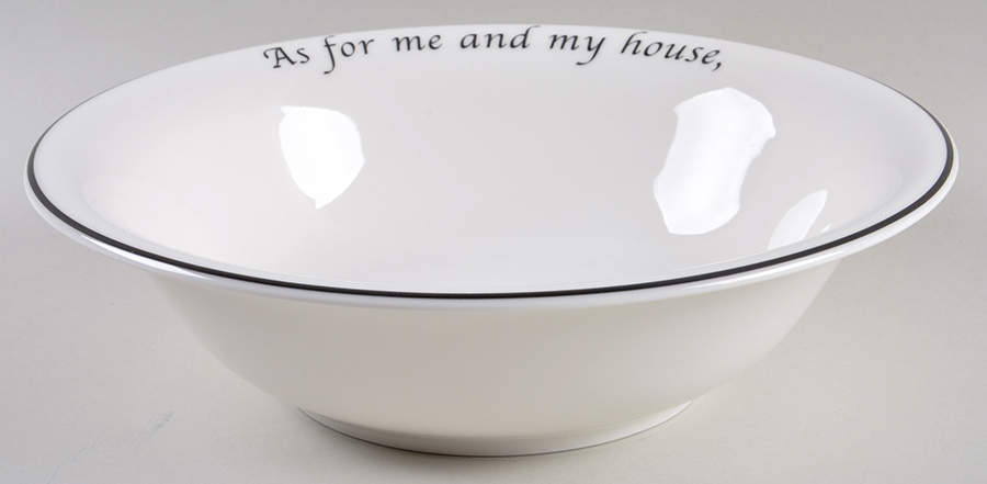Serveware 10" Round Vegetable Bowl by Feed on the Word-1