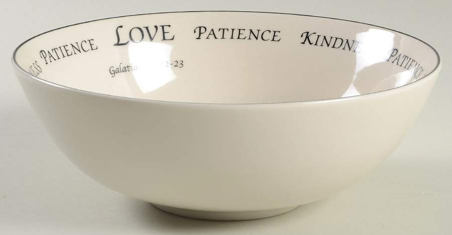 Serveware 8" Individual Pasta Bowl by Feed on the Word-1