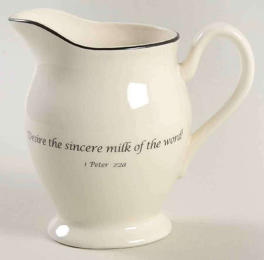 Serveware Creamer by Feed on the Word-1