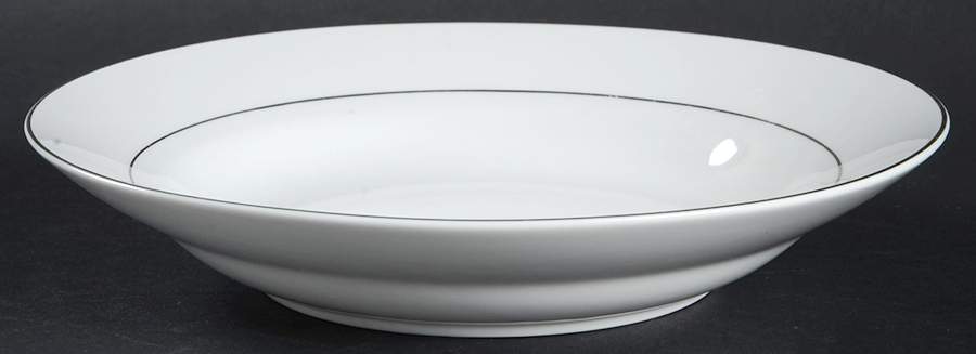 Classic Platinum Rim Soup Bowl by Fairfield-1