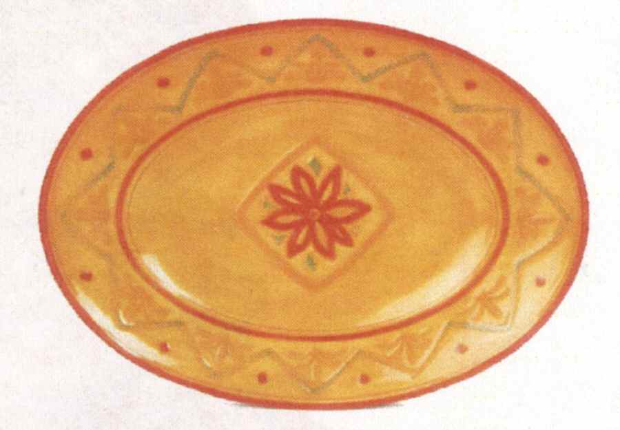 Verona 12" Oval Serving Platter by Fitz and Floyd-1