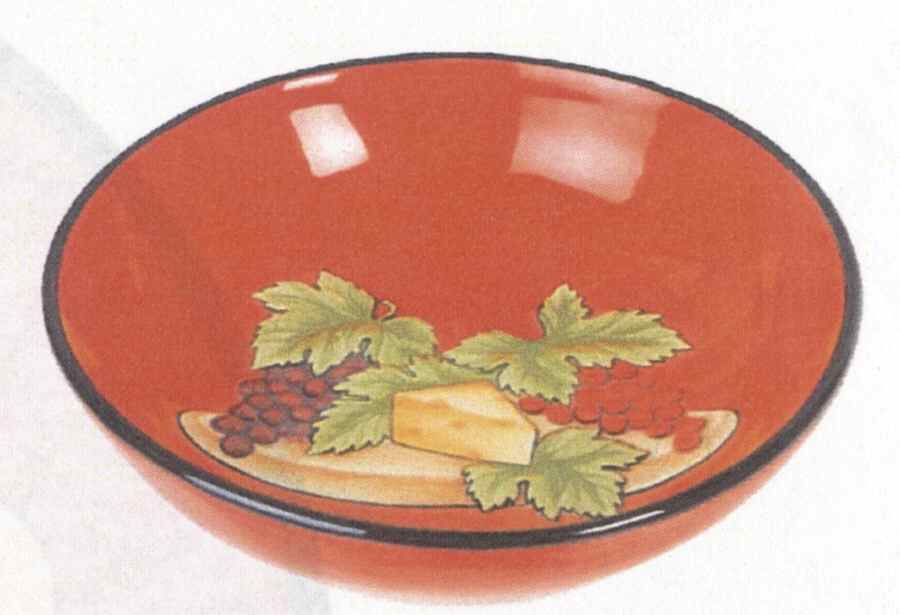 Torino 9" Round Serving Bowl by Fitz and Floyd-1