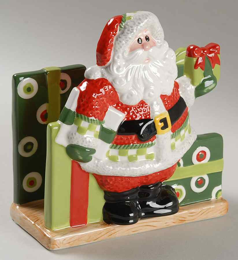 Holiday Cheer Figural Napkin Holder by Fitz & Floyd-1