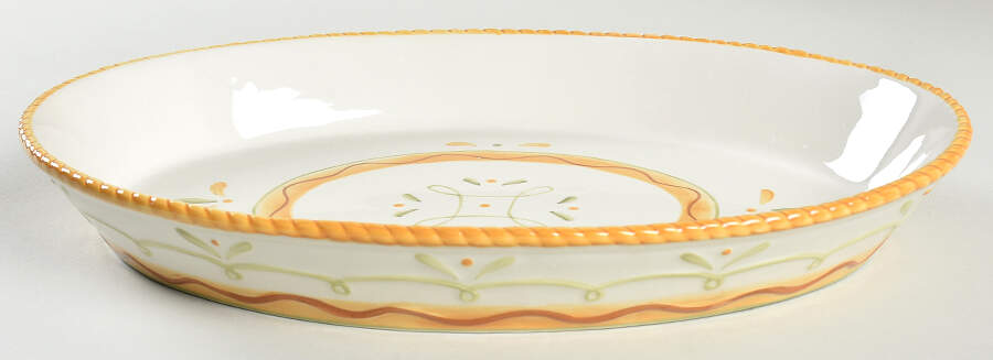 Garden Medley 10" Oval Baker by Fitz & Floyd-1