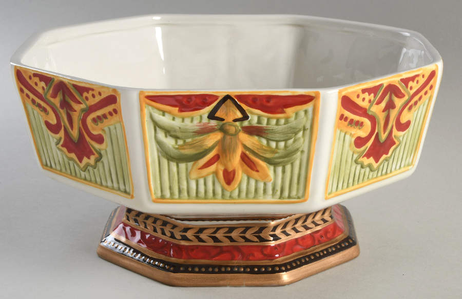 Damask Holiday Tureen No Lid by Fitz and Floyd-1