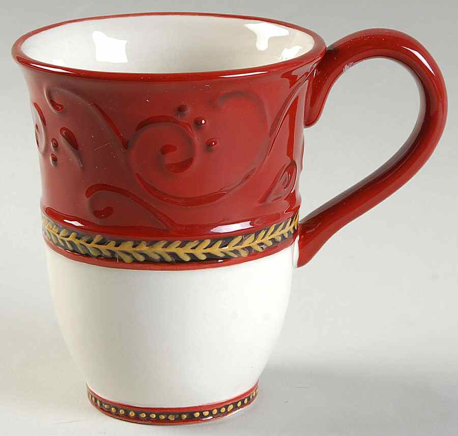 Damask Holiday Mug by Fitz & Floyd-1