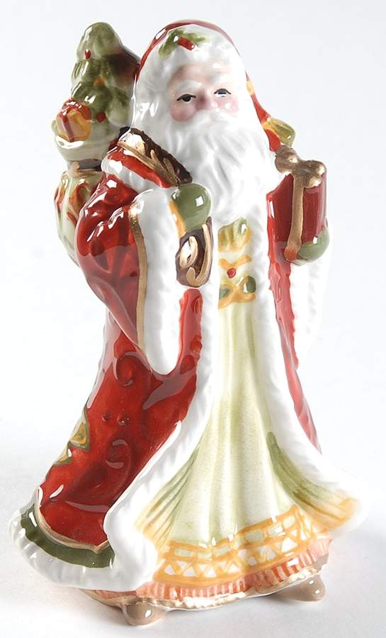 Damask Holiday Figural Pepper Shaker by Fitz and Floyd-1