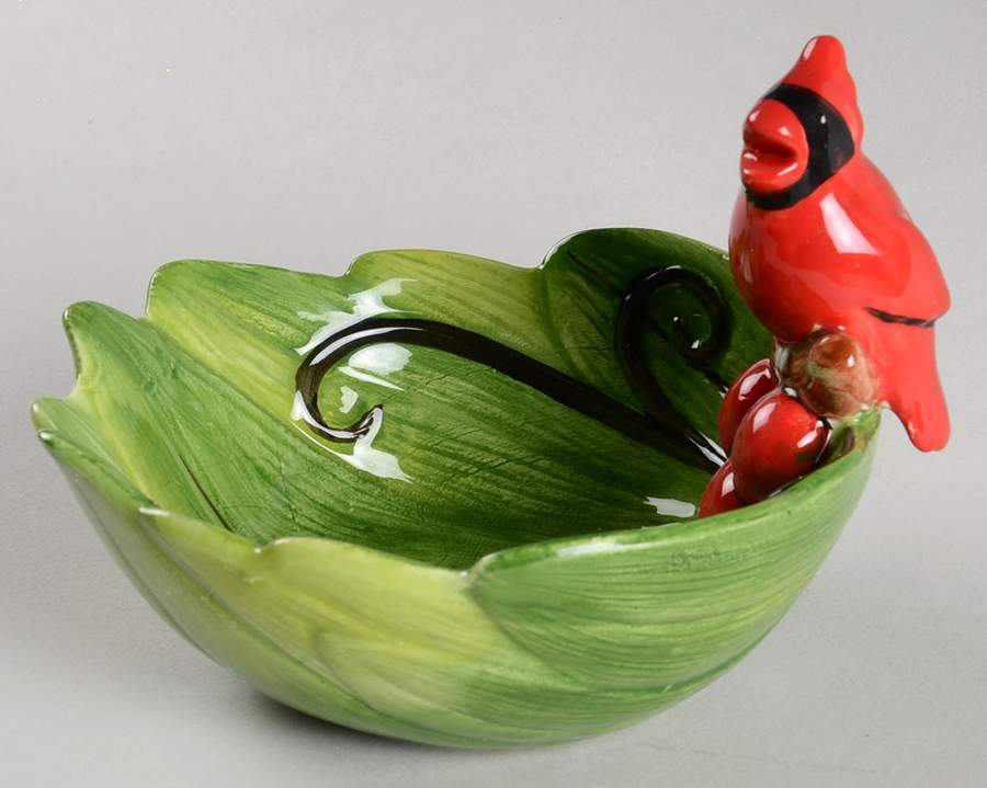Frosty's Frolic Nut Dish by Fitz & Floyd-1