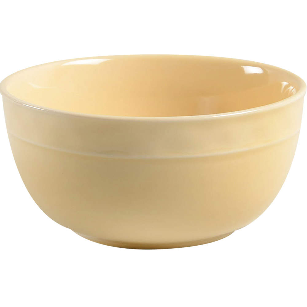 Fontina Yellow Coupe Cereal Bowl by Food Network-1