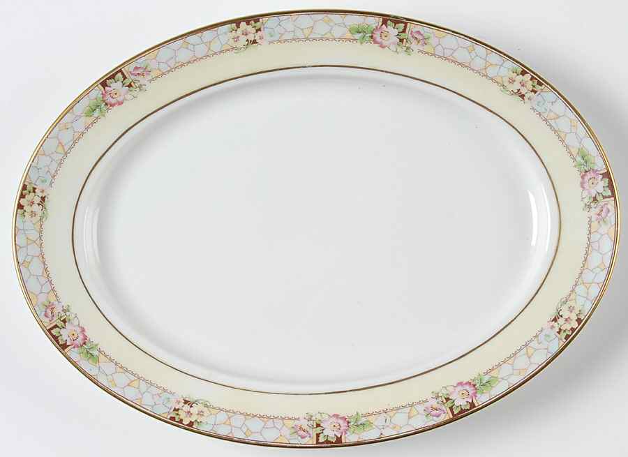 HCZ232 11" Oval Serving Platter by Haas-Czjzek Coronado-1