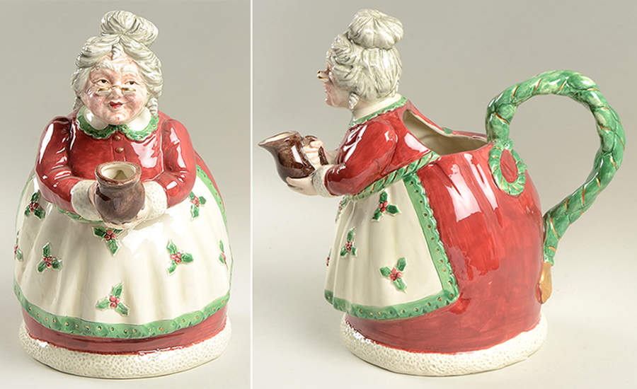 Mrs Claus 64 Oz Pitcher by Fitz & Floyd-1