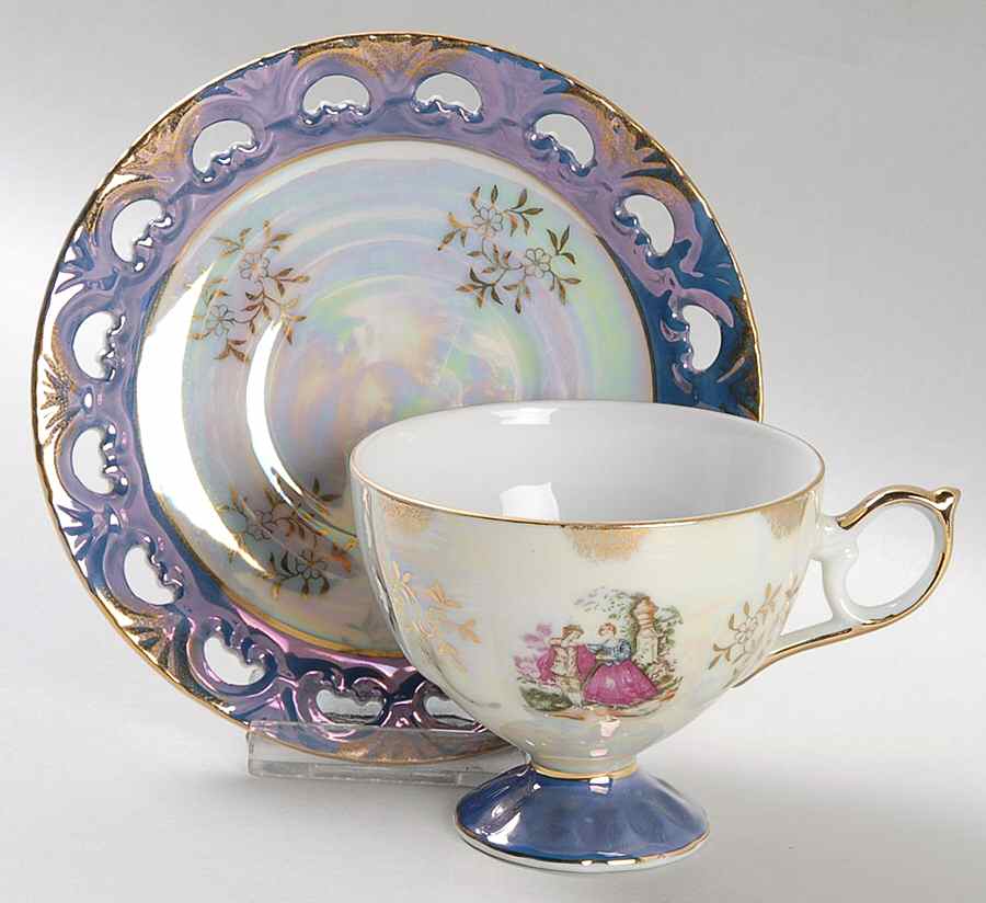 FCQ6 Footed Cup & Saucer Set by Fresh China-1