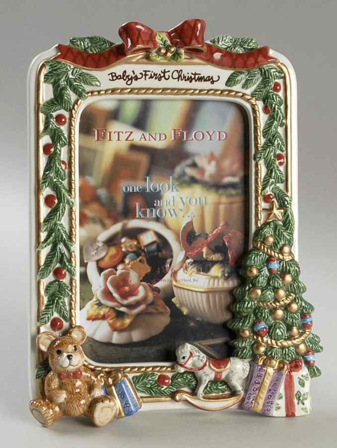 Holiday Memories Frame-Holds 4" X 6" by Fitz & Floyd-1