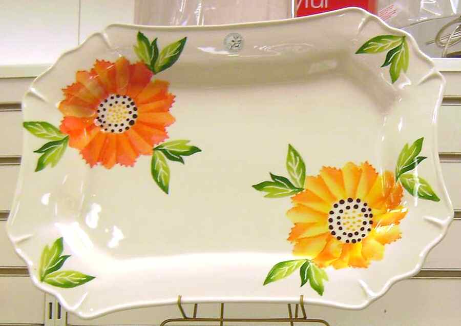 FDU1 13" Rectangular Serving Platter by Fa Du (Portugal)-1