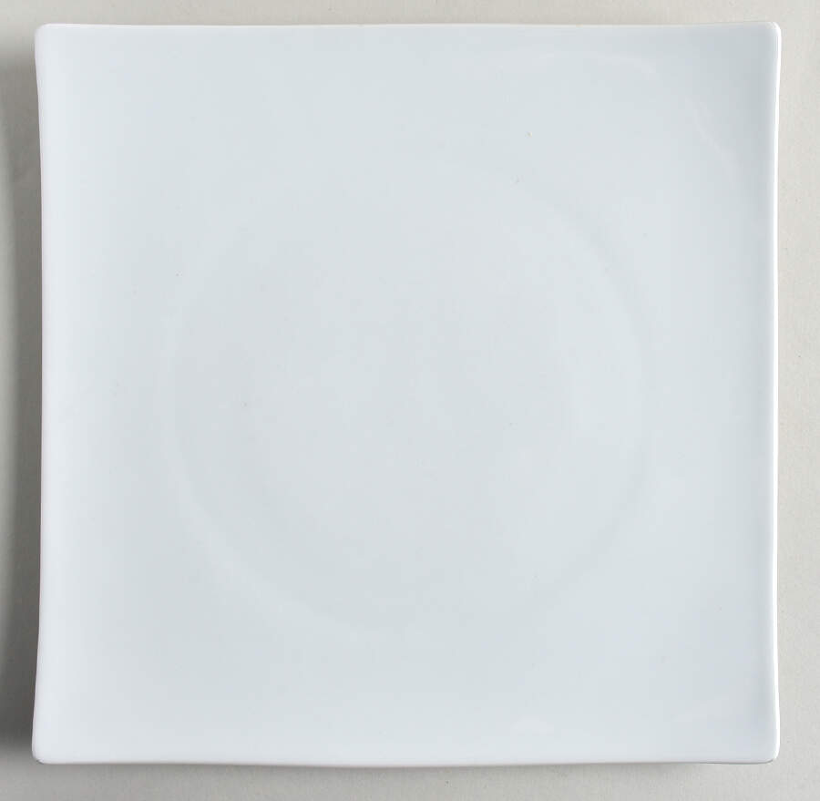 Everyday White (Porcelian) Square Luncheon Plate by Fitz & Floyd-1