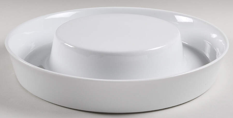 Everyday White (Porcelian) 1 Piece Cheese & Cracker Server by Fitz & Floyd-1