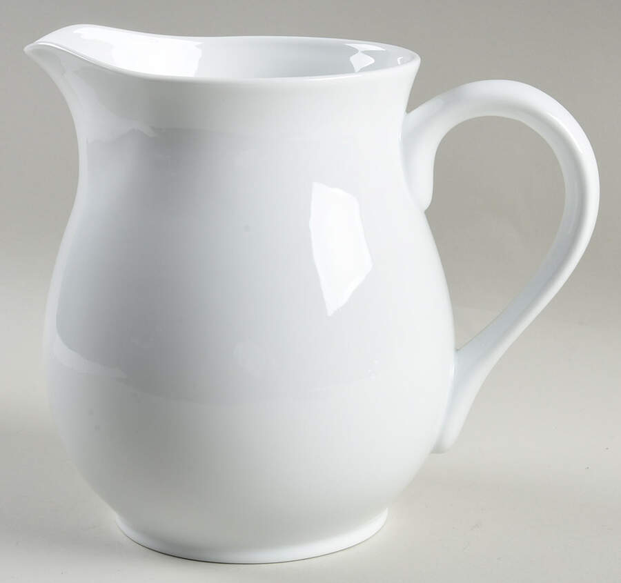 Everyday White (Porcelian) 80 Oz Pitcher by Fitz & Floyd-1