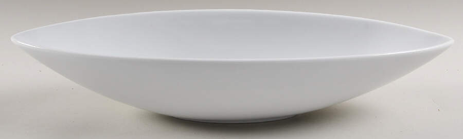Everyday White (Porcelian) 17" Oval Serving Bowl by Fitz & Floyd-1