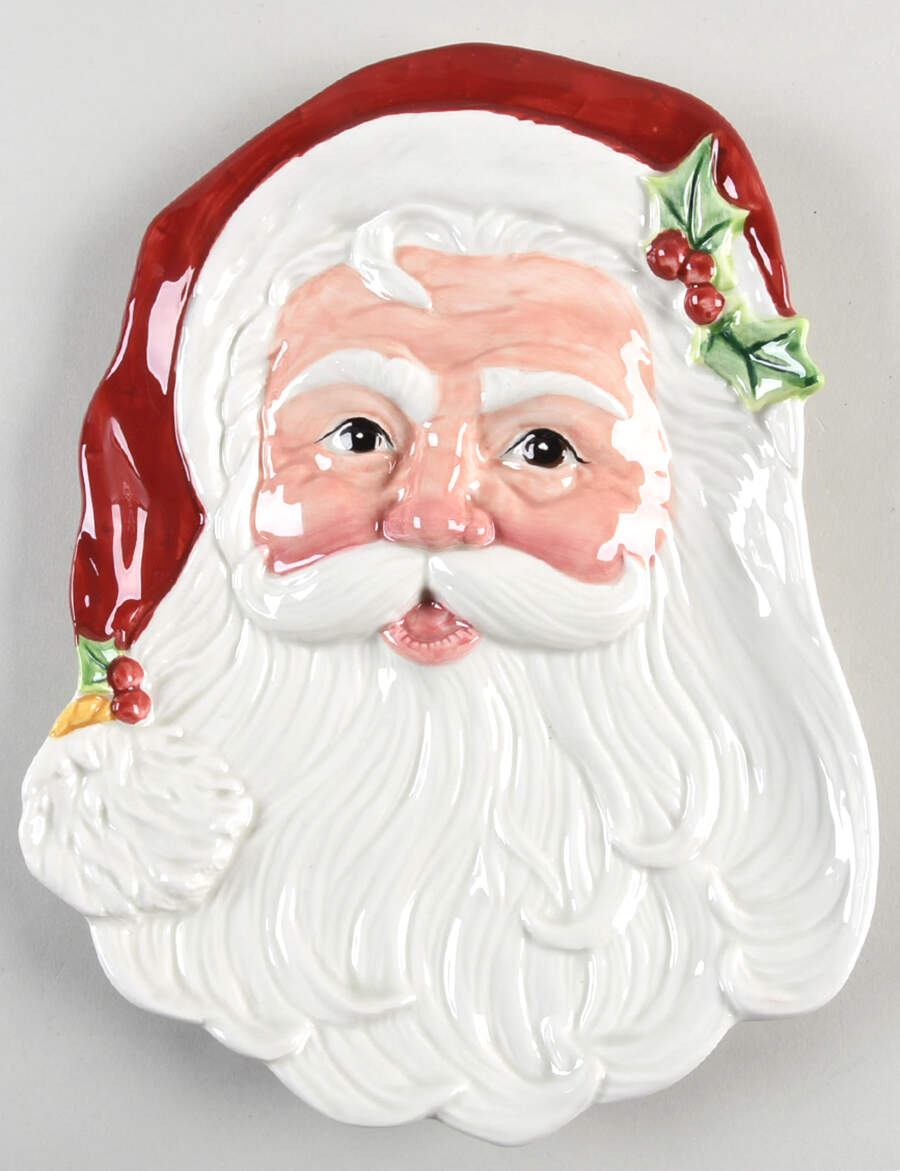 Dear Santa Canape Plate by Fitz & Floyd-1