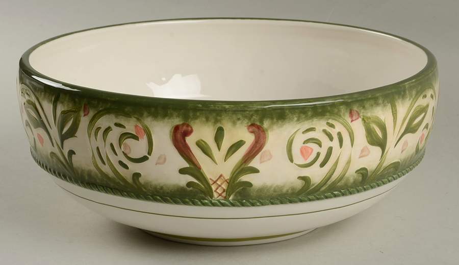 Giardino 9" Round Vegetable Bowl by Fitz & Floyd-1
