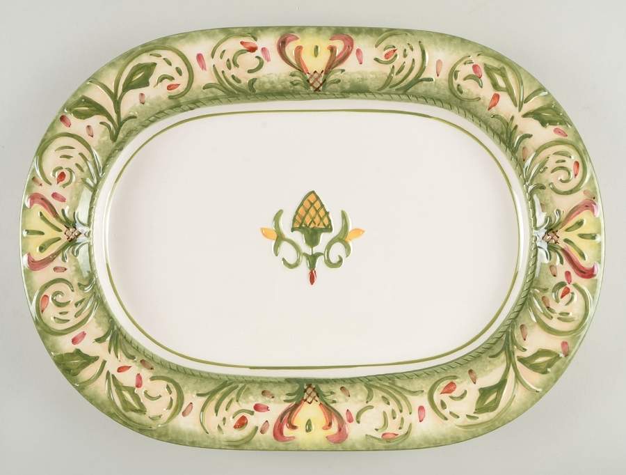 Giardino Hors d'Oeuvre Tray by Fitz & Floyd-1