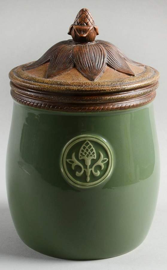 Giardino Medium Canister & Lid by Fitz & Floyd-1