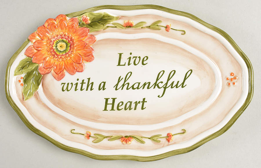 Chanteclair Sentiment Tray by Fitz & Floyd-1