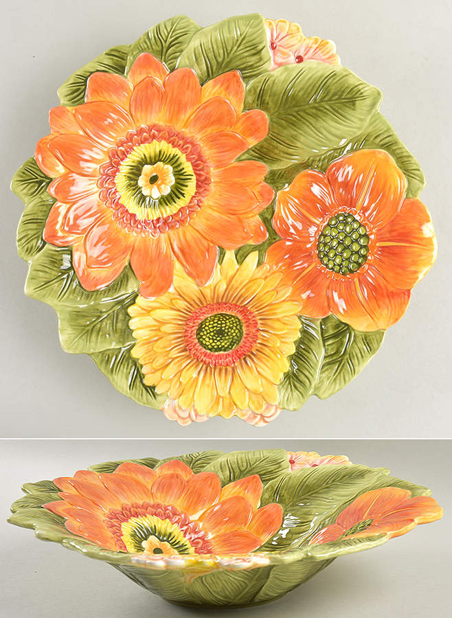 Chanteclair 9" Round Vegetable Bowl by Fitz & Floyd-1