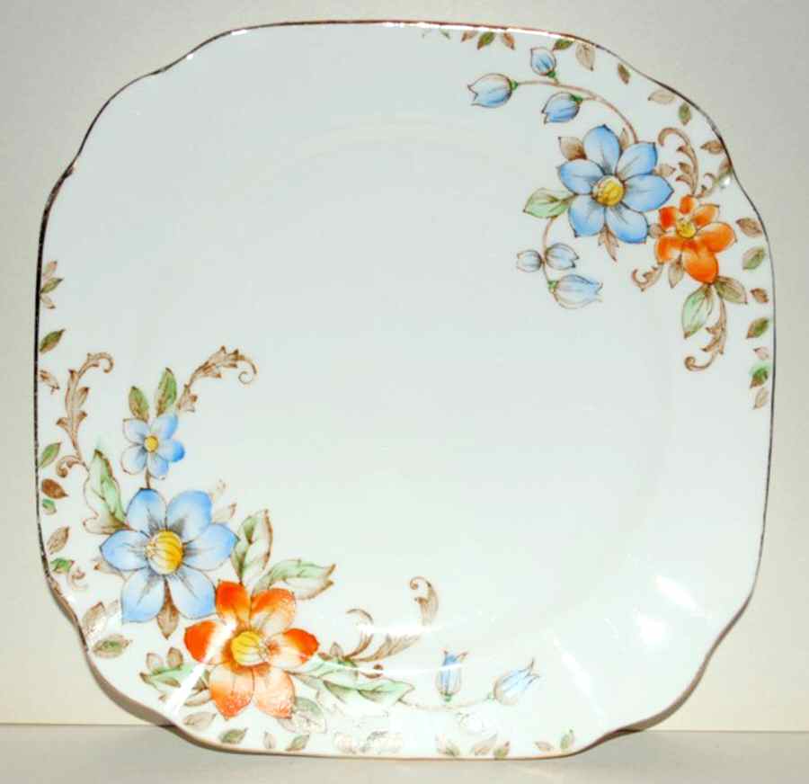 6480 Square Bread & Butter Plate by Thomas Forester & Sons-1